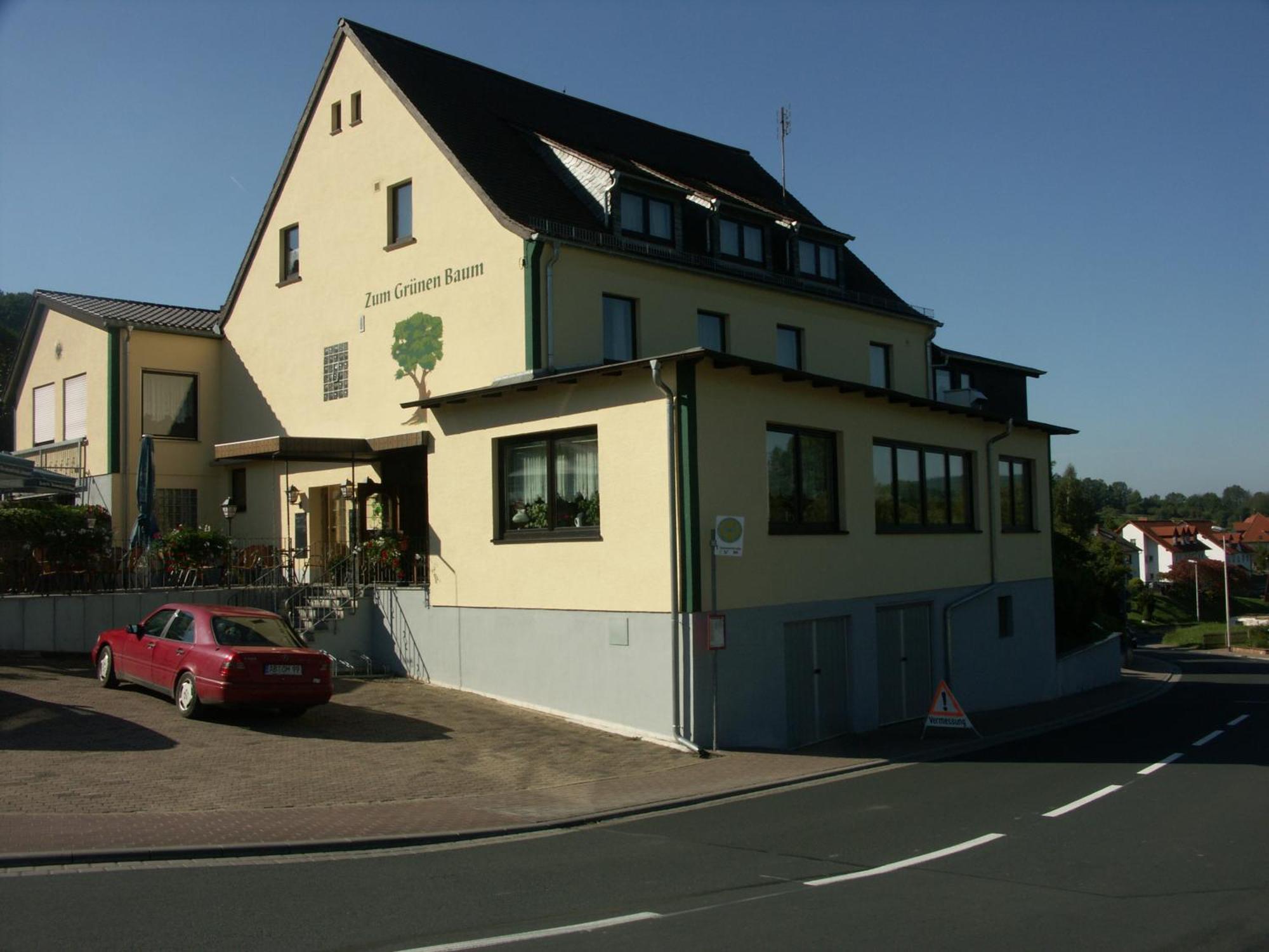فندق Restaurant Gruener Baum Leidersbach المظهر الخارجي الصورة